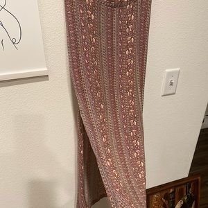 Hardly Worn Maxi Skirt With Cut Outs On Side (s)